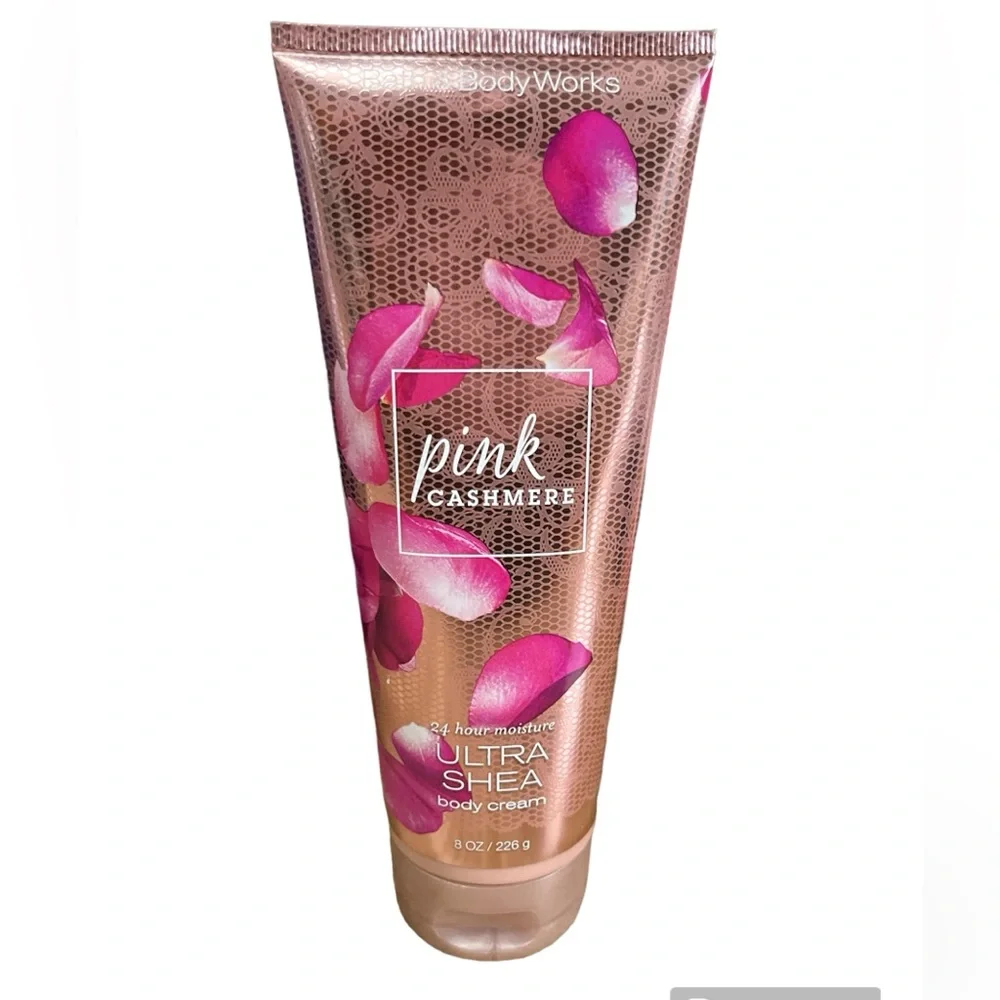 Retired Scent Bath & Body Works Pink Cashmere Signature Collection Body Cream